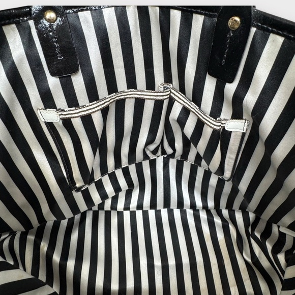 Henri Bendel New York Glitter Chevron Tote - Picture 9 of 12